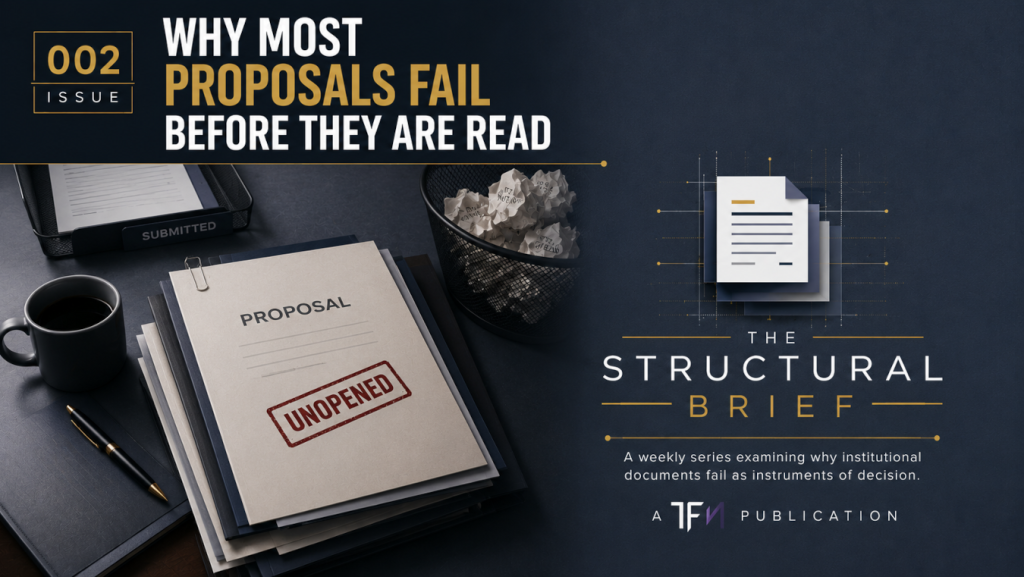 The Structural Brief — 002
