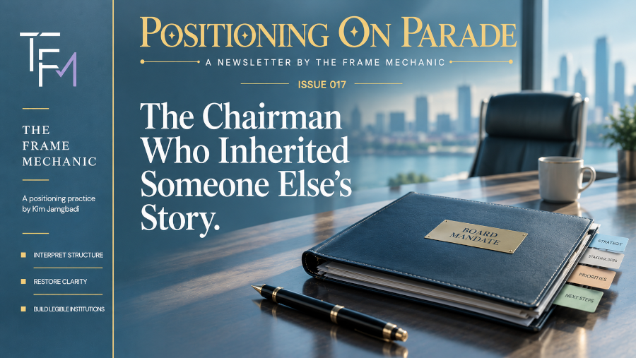 Positioning On Parade Issue 017 cover