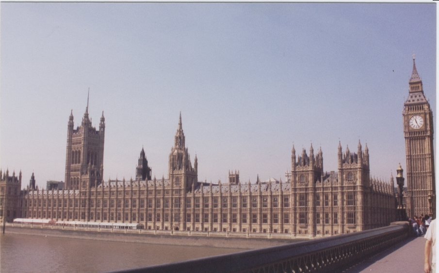 Exterior of the Palace of Westminster, seat of the UK Parliament.